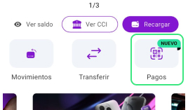 Selecciona Pagos